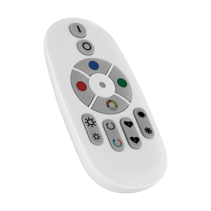 Eglo 75525 - LED RGBW Zatemnitvena stropna svetilka SALOBRENA LED/12W/230V 2700-6500K + Daljinski upravljalnik