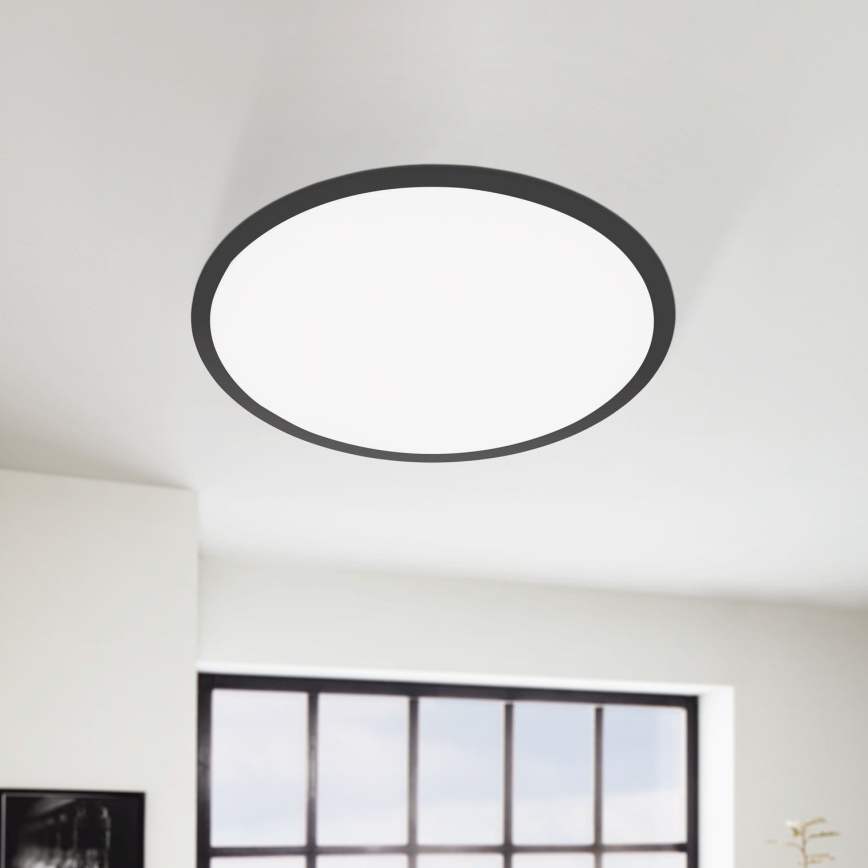 Eglo 75577 - LED Zatemnitvena stropna svetilka SALOBRENA-TW LED/32,5W/230V pr. 60 cm + Daljinski upravljalnik