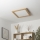 Eglo 75643 - LED stropna svetilka CALEMAR LED/19W/230V 4000K 43,7 x 43,7 cm hrast