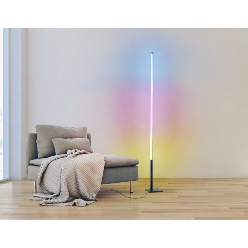 Eglo - LED RGB Zatemnitvena talna svetilka LED/13,5W/230V 2700-6500K + Daljinski upravljalnik