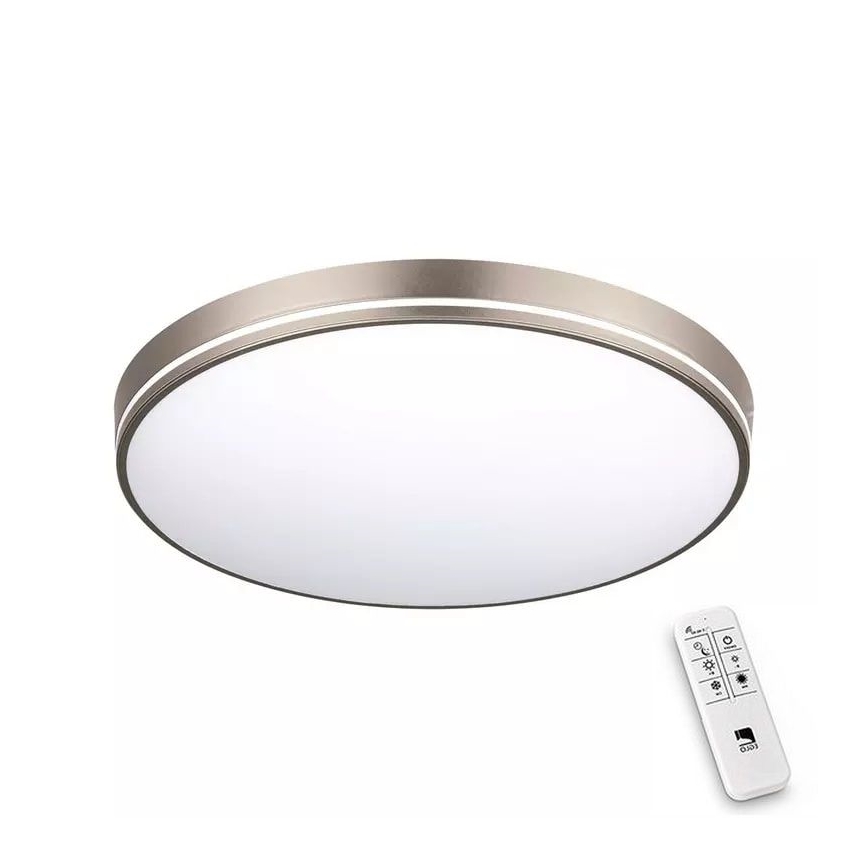 Eglo - LED Zatemnitvena stropna svetilka LED/22W/230V 3000-6500K + Daljinski upravljalnik