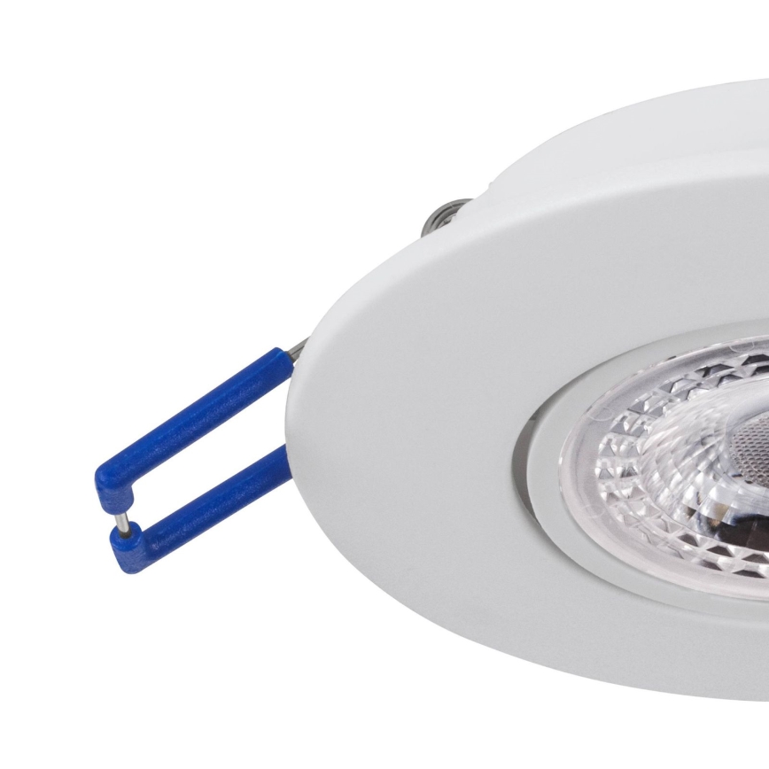 Eglo 75763 - SET 3x LED Vgradna svetilka ZUJAR LED/3,4W/230V bela