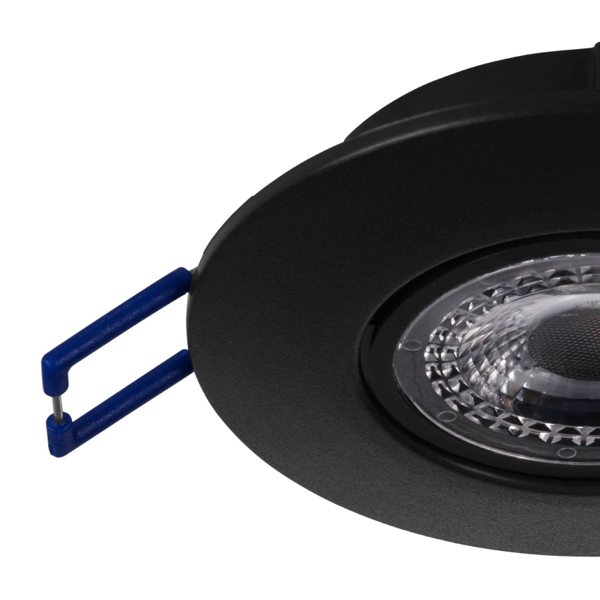 Eglo 75765 - SET 3x LED Vgradna svetilka ZUJAR LED/3,4W/230V črna
