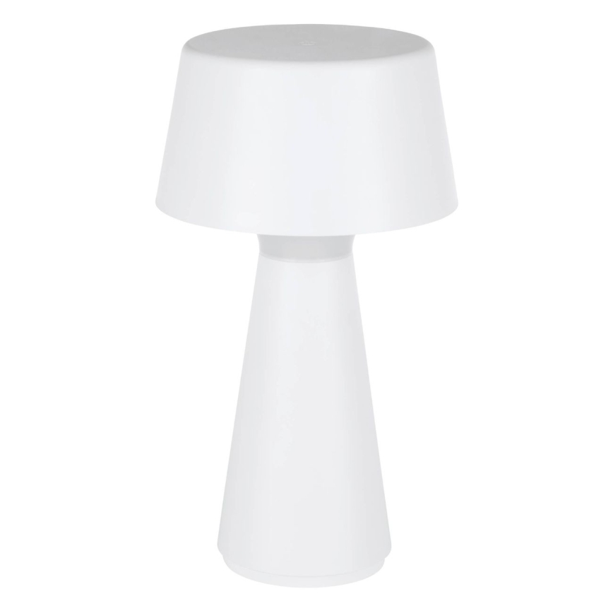 Eglo - LED zatemnjevalna zunanja polnilna namizna svetilka LED/3W/5V 2200/3000/4000K 2000 mAh IP44 bela