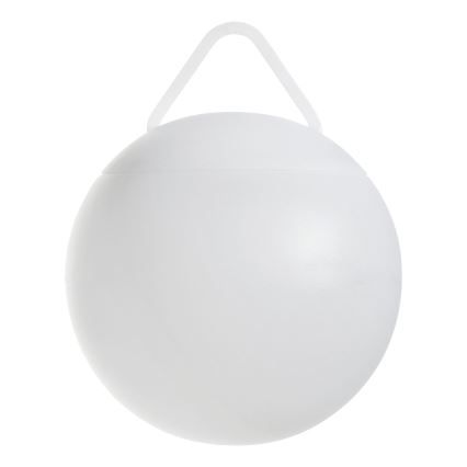 Eglo - LED RGB zatemnjevalna zunanja polnilna svetilka LED/2600 mAh IP44 bela + daljinski upravljalnik