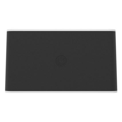 Eglo - LED zatemnjiva polnilna zunanja stenska svetilka na dotik LED/5W/5V 2000 mAh 3000/4000/6500K IP44 črna