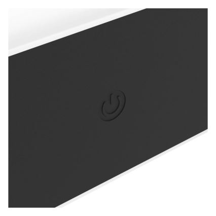 Eglo - LED zatemnjiva polnilna zunanja stenska svetilka na dotik LED/5W/5V 2000 mAh 3000/4000/6500K IP44 črna