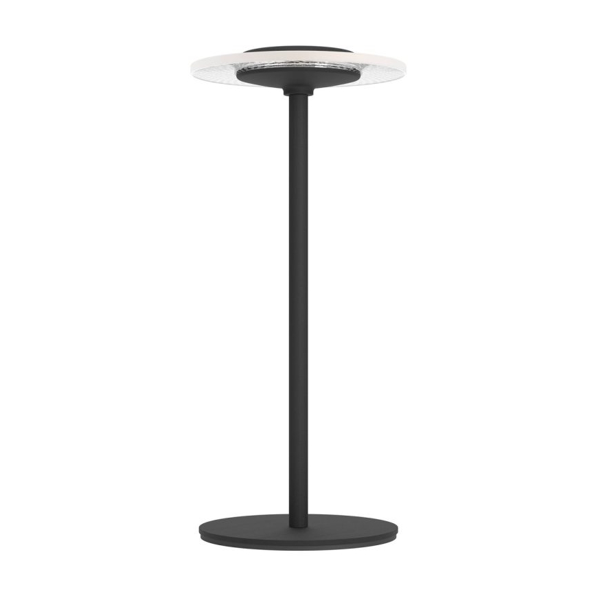 Eglo - LED RGBW zatemnjevalna polnilna namizna svetilka na dotik, LED/5V, 2000 mAh, črna