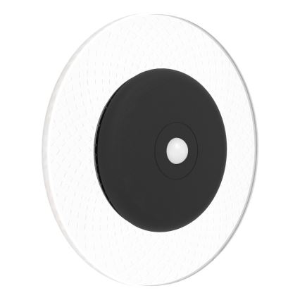 Eglo - LED RGBW polnilna stenska svetilka z možnostjo zatemnitve, s senzorjem gibanja in mraka LED/5V 2000 mAh črna + daljinski upravljalnik