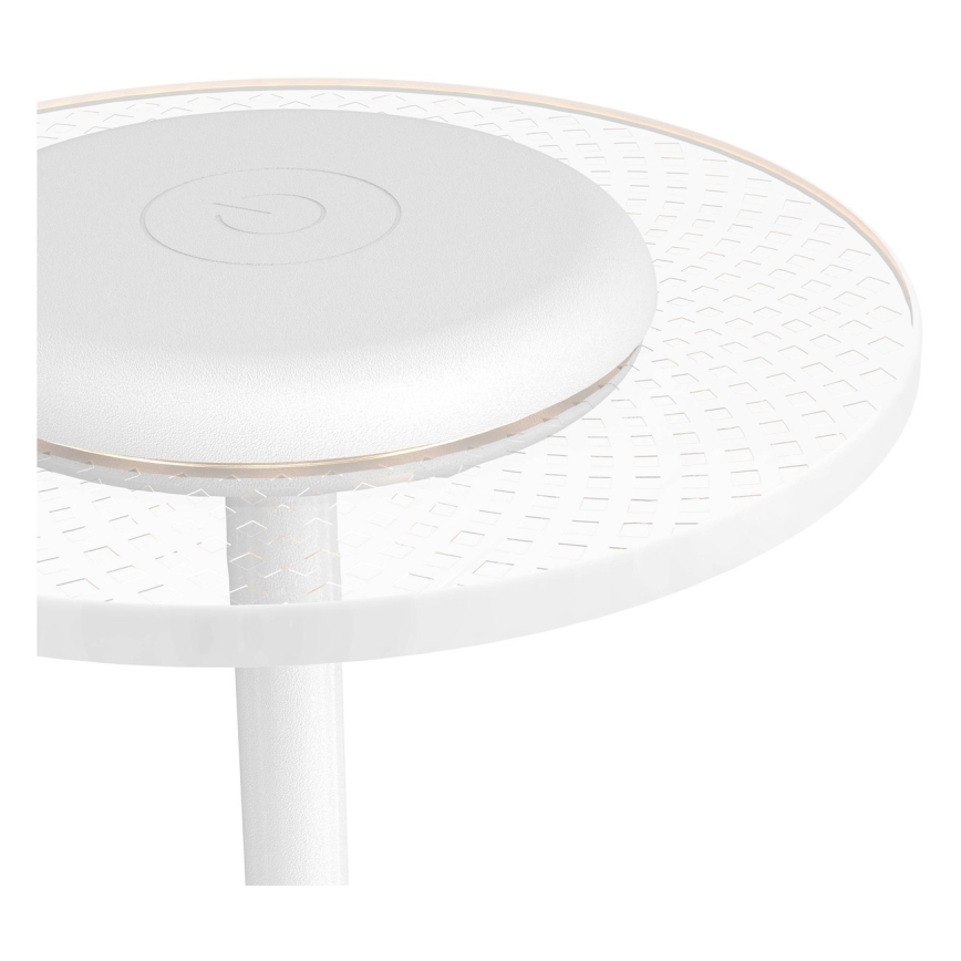 Eglo - LED RGBW zatemnjiva polnilna namizna svetilka na dotik LED/5V 2000 mAh bela