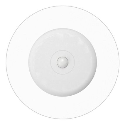 Eglo - LED RGBW zatemnjiva polnilna stenska svetilka s senzorjem gibanja in mraka, LED/5V 2000 mAh, bela + daljinski upravljalnik