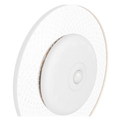 Eglo - LED RGBW zatemnjiva polnilna stenska svetilka s senzorjem gibanja in mraka, LED/5V 2000 mAh, bela + daljinski upravljalnik