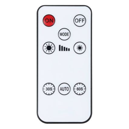 Eglo - LED RGBW zatemnjiva polnilna stenska svetilka s senzorjem gibanja in mraka, LED/5V 2000 mAh, bela + daljinski upravljalnik