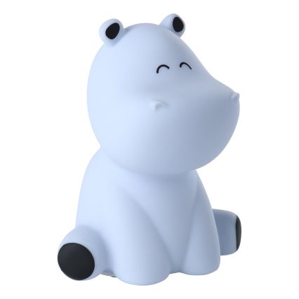 Eglo - LED RGBW polnilna otroška nočna lučka na dotik LED/5W/5V 1200 mAh hroch