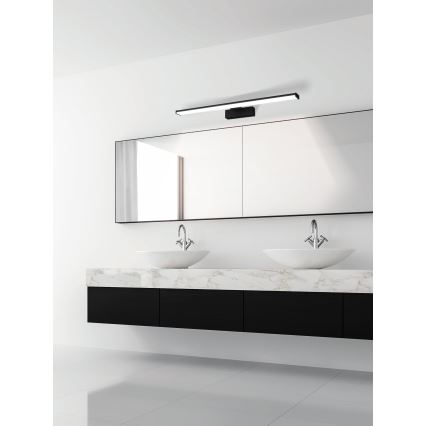 Eglo 780431 - LED Kopalniška luč za osvetlitev ogledala BETETA LED/11W/230V 60 cm IP44 črna
