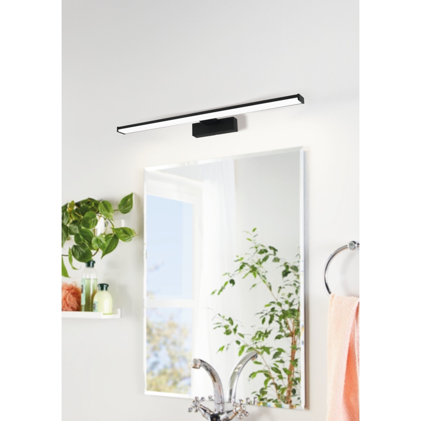 Eglo 780431 - LED Kopalniška luč za osvetlitev ogledala BETETA LED/11W/230V 60 cm IP44 črna