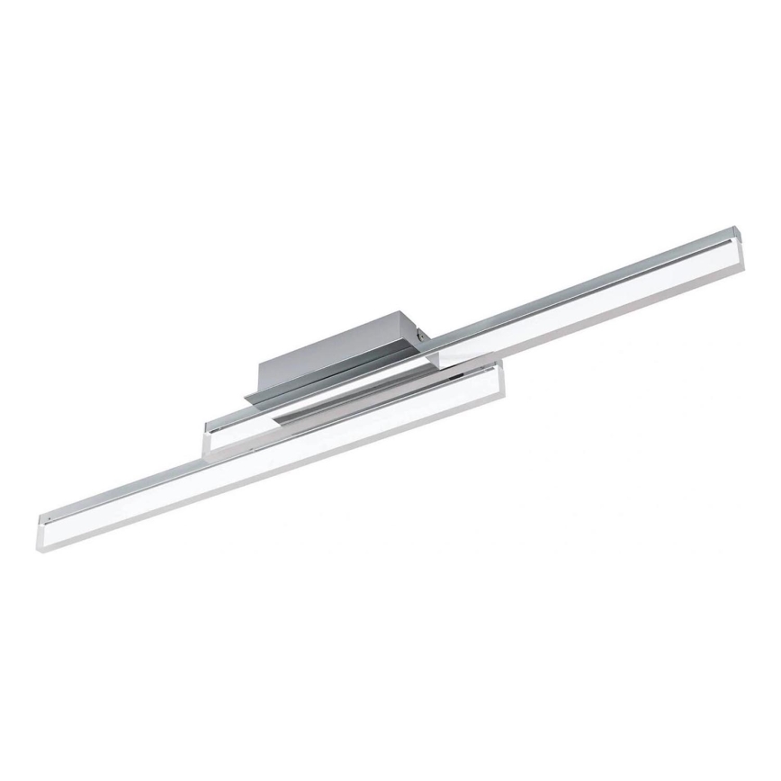 Eglo 780433 - LED Kopalniška stropna svetilka YANGUAS 2xLED/11W/230V 3000K IP44 mat krom
