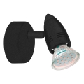 Eglo 780443 - LED Stenski reflektor SABADELL 1xGU10/2,8W/230V 3000K črna