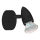 Eglo 780443 - LED Stenski reflektor SABADELL 1xGU10/2,8W/230V 3000K črna