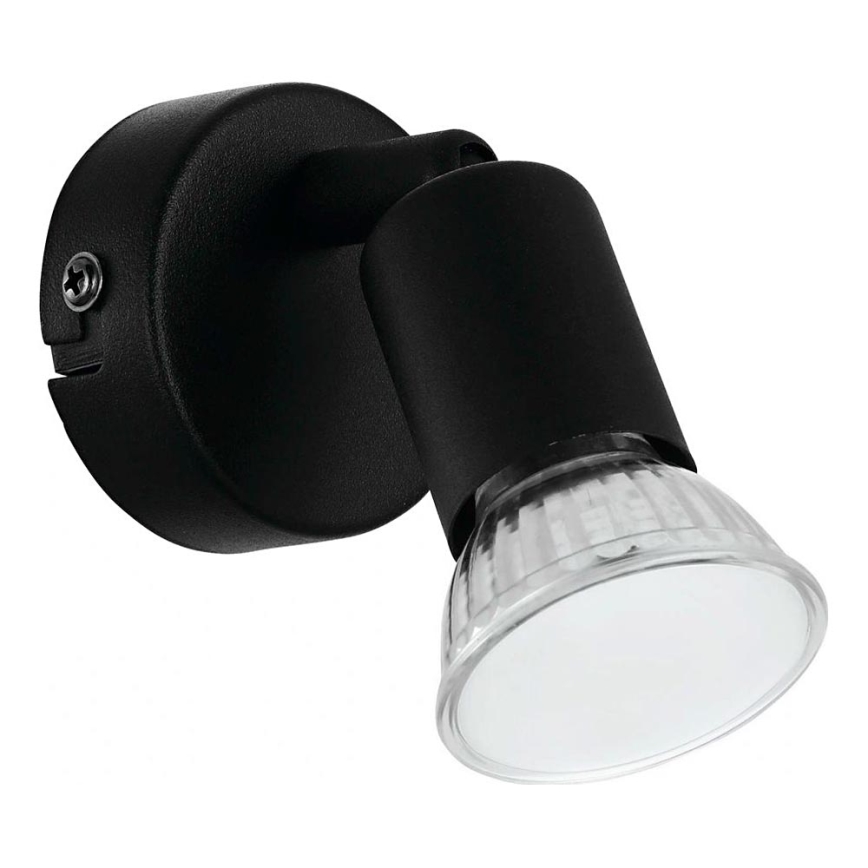 Eglo 780457 - LED Stenski reflektor ESCALERA 1xGU10/2,8W/230V 3000K črna