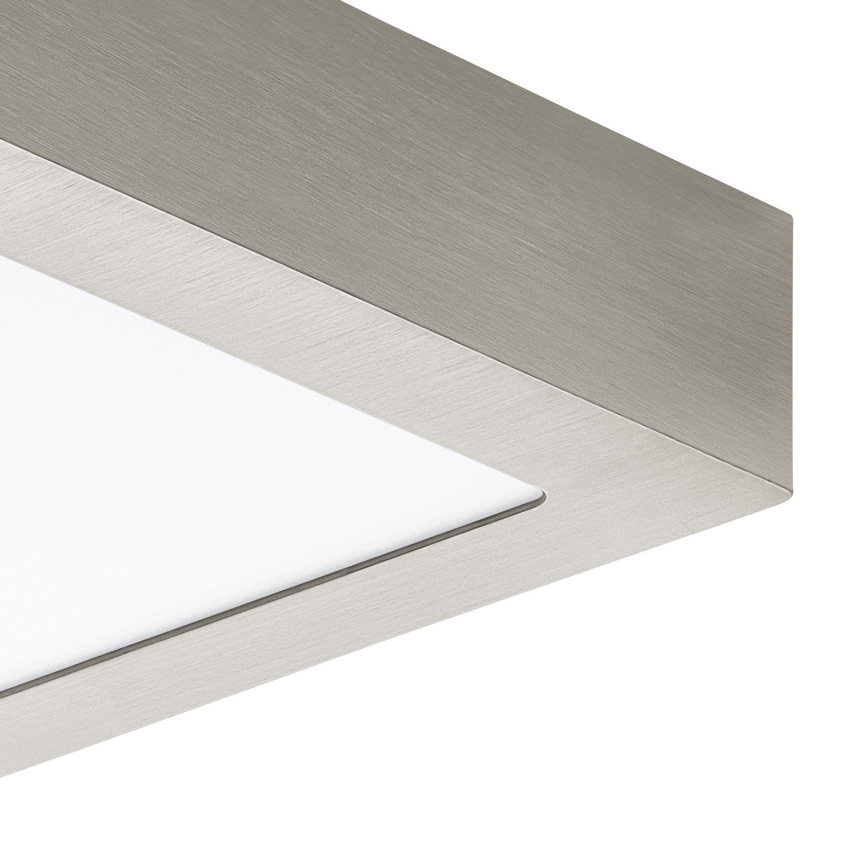 Eglo 78215 - LED stropna svetilka FUEVA LED/10,9W/230V 17x17 cm matni krom