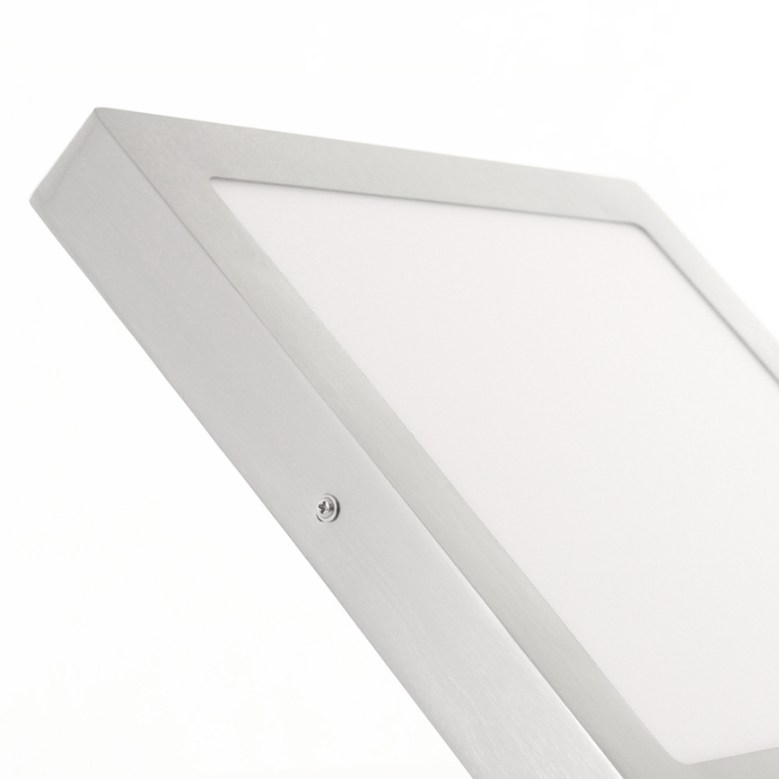 Eglo 78218 - LED stropna svetilka FUEVA LED/22W/230V 30x30 cm matni krom