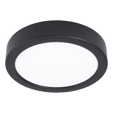 Eglo 78675 - LED stropna svetilka FUEVA LED/11W/230V premer 16 cm črna