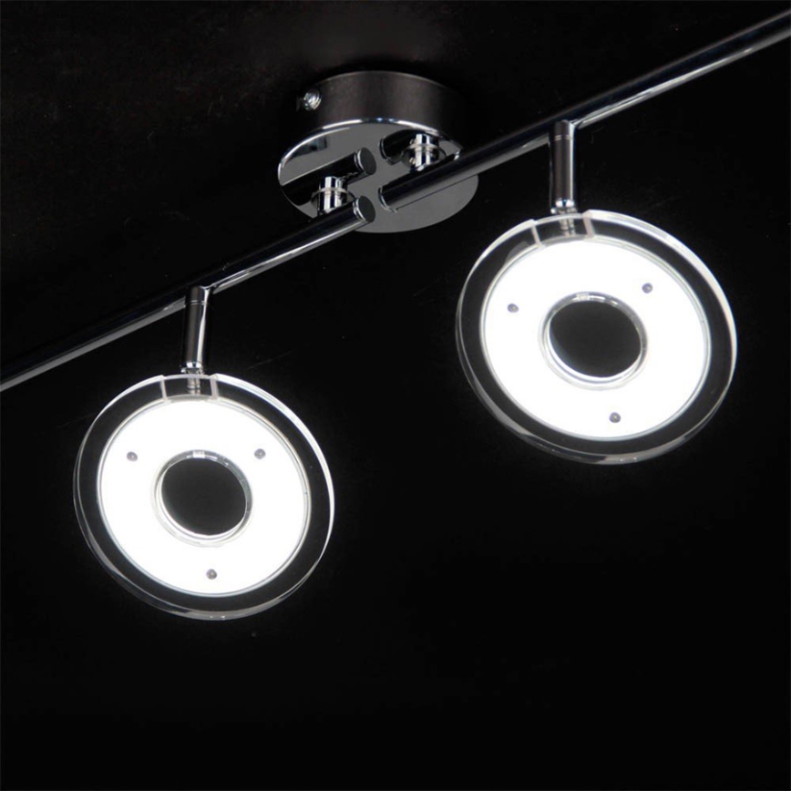 Eglo 78684 - LED točkovna svetilka DORNES 4xLED/4,5W/230V sijajni krom