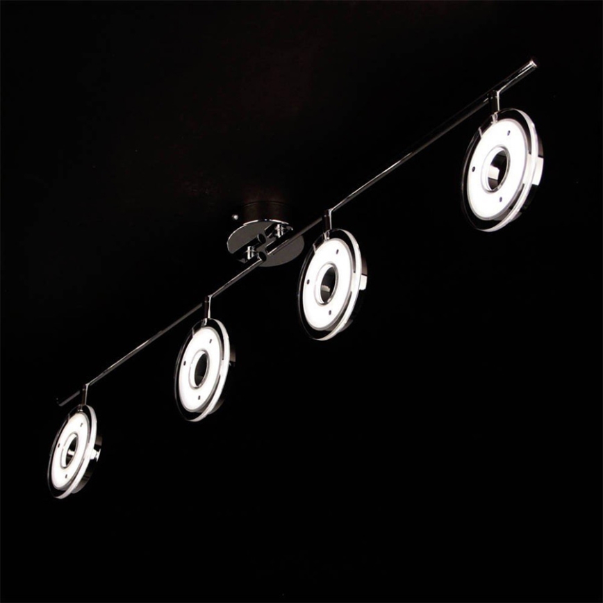 Eglo 78684 - LED točkovna svetilka DORNES 4xLED/4,5W/230V sijajni krom