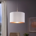 Eglo 78695 - Lestenec na vrvici PASTERI 1xE27/60W/230V bela
