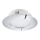 Eglo 78748 - LED Zatemnitvena vgradna svetilka PINEDA LED/12W/230V sijajni krom