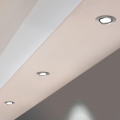 Eglo 78761 - SET 3x LED Zatemnitvena vgradna svetilka PINEDA LED/6W/230V 3000K sijajni krom