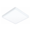 Eglo 78808 - LED stropno svetilo FUEVA LED/20,5W/230V 28,5x28,5 cm bela
