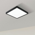Eglo 78814 - LED stropna svetilka FUEVA LED/17W/230V 21x21 cm črna