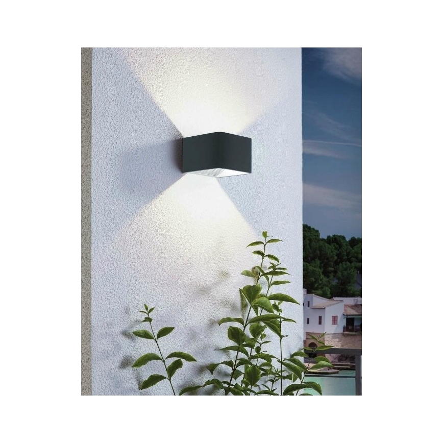 Eglo 78974 - LED Zunanja stenska svetilka DONINNI 1xLED/6W/230V IP44