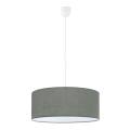 Eglo 79067 - Lestenec na vrvici SITIA 3xE27/60W/230V siv