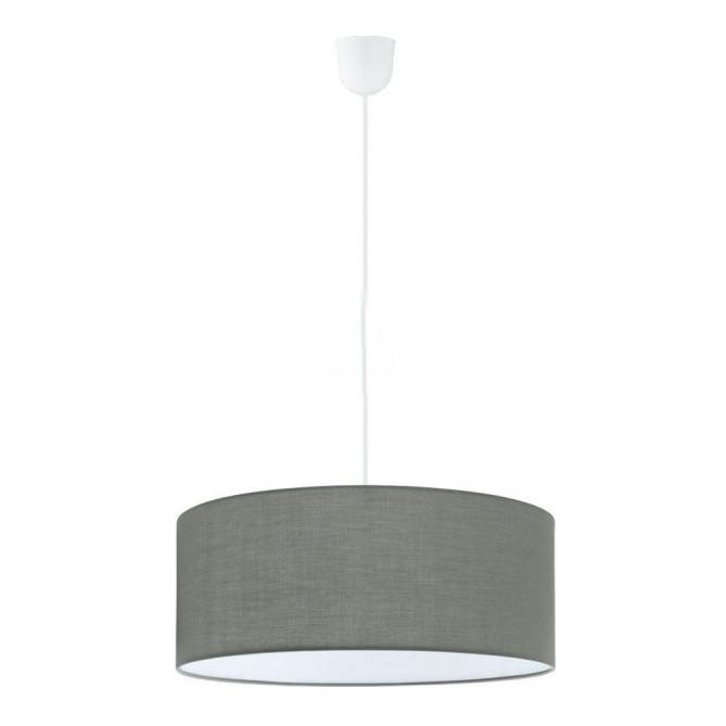 Eglo 79067 - Lestenec na vrvici SITIA 3xE27/60W/230V siv