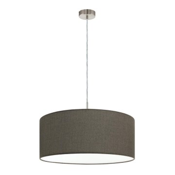 Eglo 79126 - Lestenec na vrvici PASTERI 1xE27/60W/230V rjav