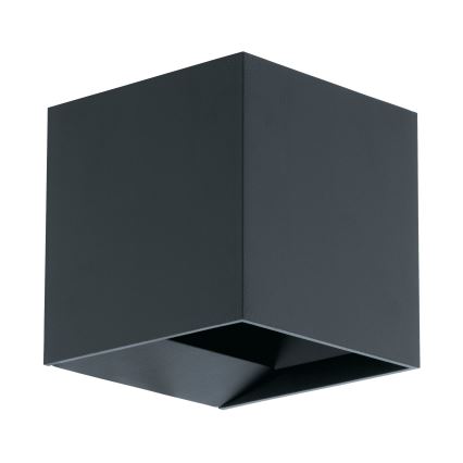 Eglo 79215 - LED Zunanja stenska svetilka CALPINO 2xLED/3,3W/230V 3000K IP54 črna
