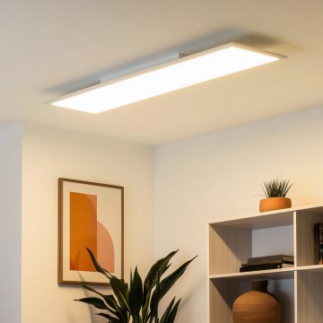 Eglo 79328 - LED Stropna svetilka SALOBRENA-RW LED/34W/230V 2700/4000K 120x30 cm bela