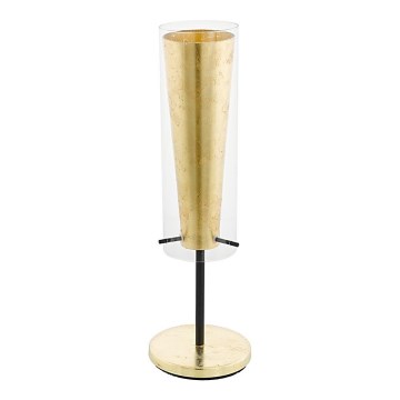 Eglo 79345 - Namizna svetilka PINTO GOLD 1xE27/40W/230V zlata