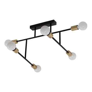 Eglo 79356 - Nadgradni lestenec BELSIANA 6xE27/40W/230V