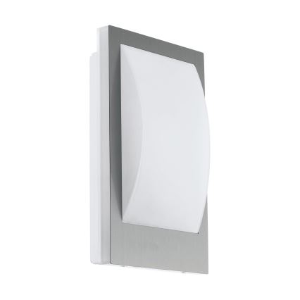 Eglo 79591 - Zunanja stenska svetilka FLAMMIGNANO 1xE27/9W/230V IP44 mat krom
