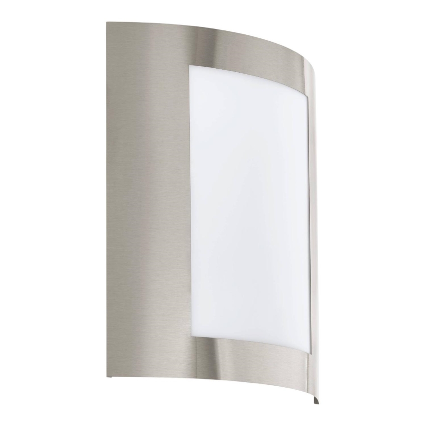 Eglo 79592 - Zunanja stenska svetilka FIDELIDAD 1xE27/60W/230V IP44 mat krom