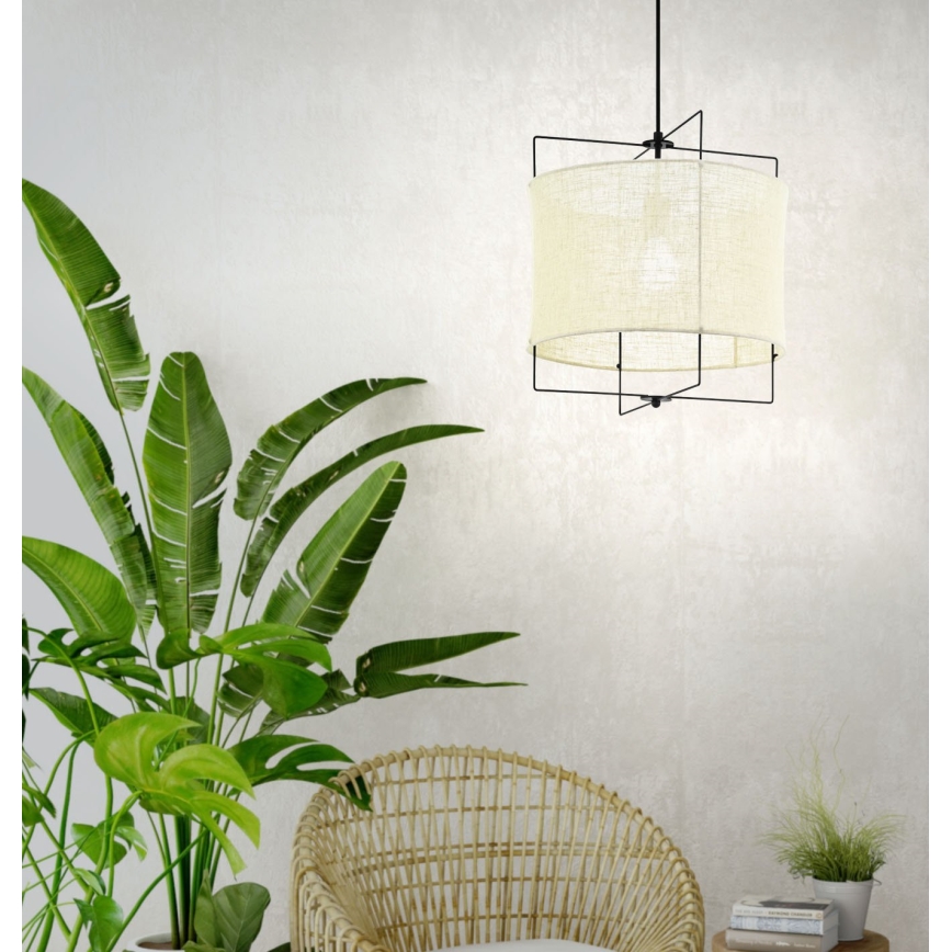 Eglo 79644 - Lestenec na vrvici BRIDEKIRK 1xE27/40W/230V