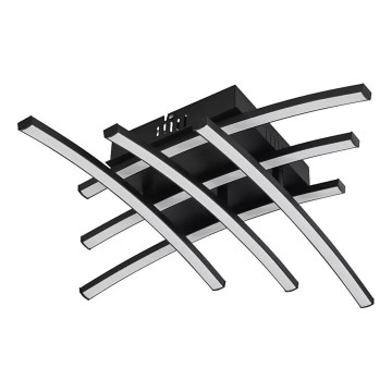 Eglo 79747 - LED stropna svetilka BERYL LED/25,2W/230V 4000K črna