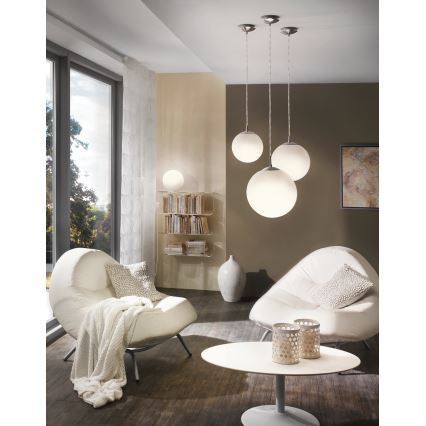 EGLO - Lestenec na vrvici 1xE27/60W/230V pr. 20 cm