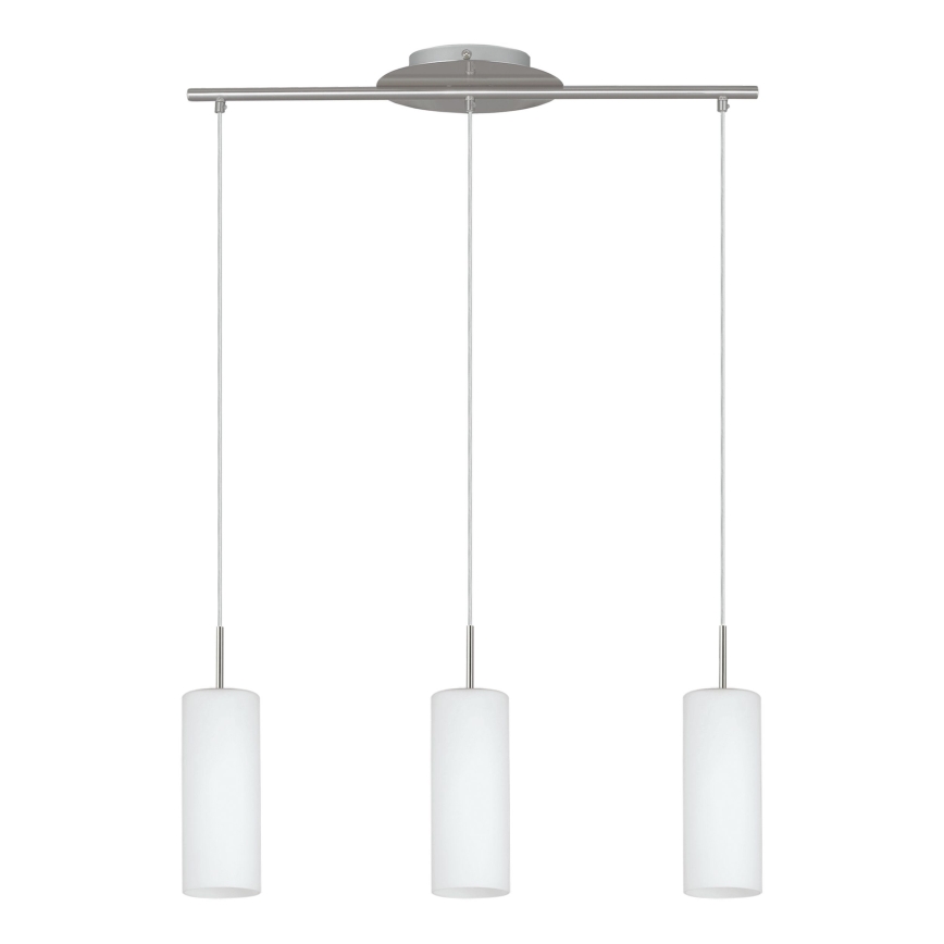 EGLO 85978 - Obesna svetilka TROY 3 3xE27/60W