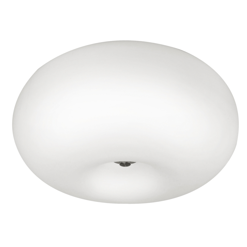 EGLO - Stropna svetilka OPTICA 2xE27/60W/230V opalno steklo pr. 35 cm