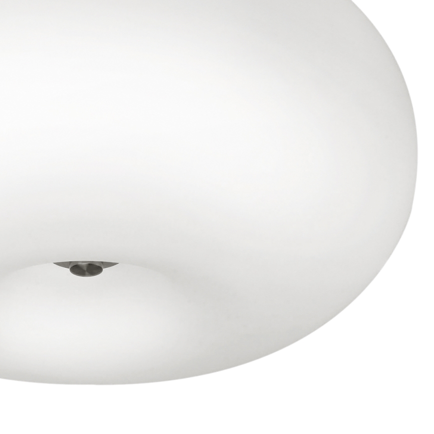 EGLO - Stropna svetilka OPTICA 2xE27/60W/230V opalno steklo pr. 35 cm